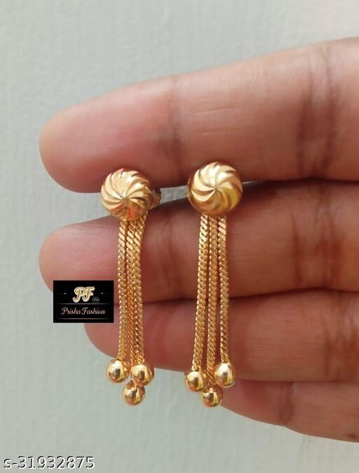 Gorgeous Fashion Flower Earrings AAA Cubic Zirconia For Women Gold Color  High Quality Jewelry Dangle Earrings Modern Geometric